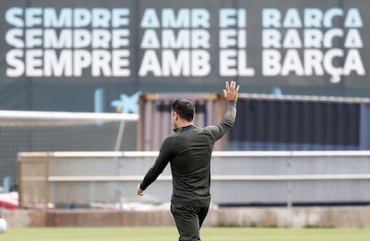 Xavi Hernández rueda de prensa